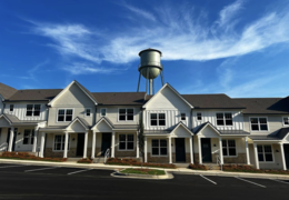 Puritan mill homes   water tower